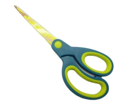 China Universal Material Type Home Office Scissors Cutting Stainless Steel Scissors Coating Scissors for sale