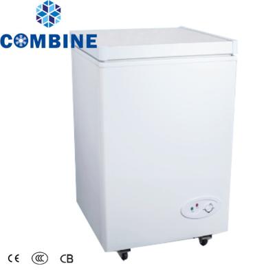 China With lock and keys high quality made in china open door top chest freezer BD108L for sale