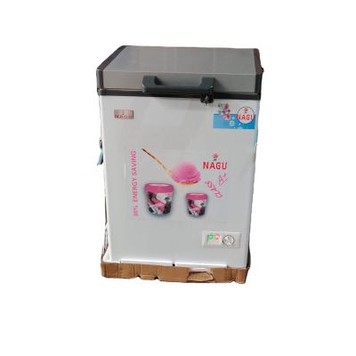 China With Keys Good Quality Top Open Door Lock and Chest Freezer /Deep Freezer BD-108L for sale