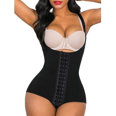 China 9 Layer Antibacterial Steel Bone Three Strap Latex Adjustable Waist And Abdomen Shaping Vest Corset Rubber Vest for sale