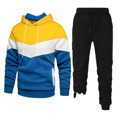 China 2021 breathable spring and autumn fashion casual sweater pants sports hooded suit. for sale