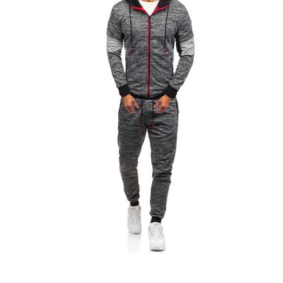 China New European and American men's fashion sports leisure breathable hooded suit for sale