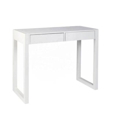 China Contemporary Professional Manicure Furniture Nail Salon Tables LOW MOQ Modern Style Salon Nail Table White Wood Furniture for sale