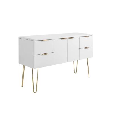 China Salon Makeup Dressing Table Furniture Custom Cabinet Environmental Material Modern White European Style Furniture for sale