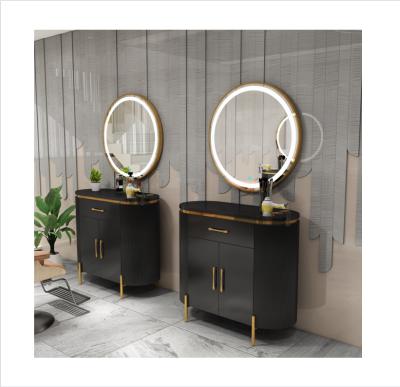 China Modern Modern Salon Equipment Salon Mirror Station Salon Station For Hairsalon for sale