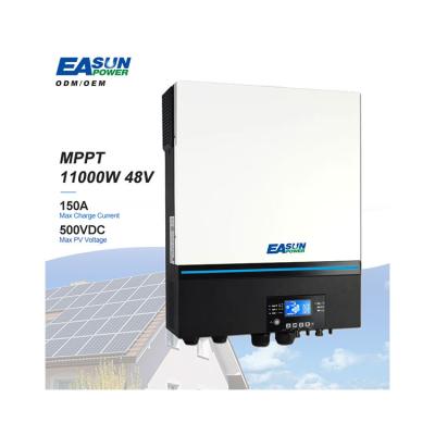 China EU Warehouse Dual MPPT Output 48V Off Grid Inverter 11Kw Solar Inverters Voltronic 147.4 x 432.5 x 553.6 for sale