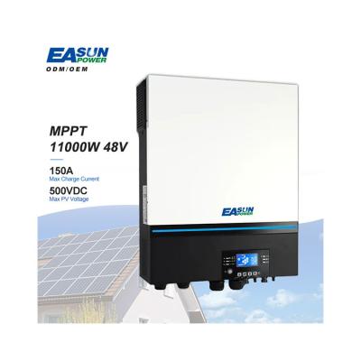 China Easun Power Voltronic EU Warehouse Double Output 150A Off Grid 8KW 11KW Axpert Dual MPPT Solar Inverter 147.4x432.5x553.6 for sale