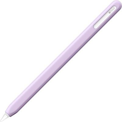 China Premium Silicon Sleeve Silicone Case Holder Cover Device Sleeve Compatible With iPad Apple Pencil 2nd Generation Only (Purple) for sale