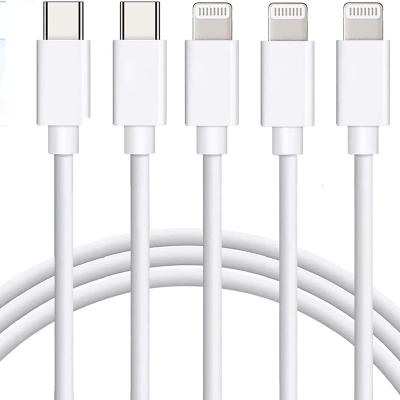 China Video Game Player USB C To Cable [Apple MFi Certified] Fast Charging Type C 3Pack 6FT iPhone Charger Cable Power Supply Attach Compatible for sale