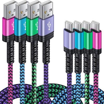 China 4Pack Video Game Player C Charger Cable Phone Android Fast Charging Power Cord For Samsung Galaxy S22+ S22 Ultra S22 Plus Note 21/20 Ultra for sale