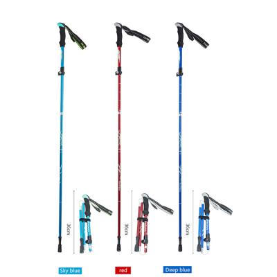 China Outdoor Camping Increasing Travel Maker 5 Section Adjustable Trekking Poles Increasing Pole for sale