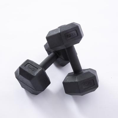 China Durable In Running Dumbbell Weight Set Adjustable Solid Fitness Dumbbell Set Non-Slip Safety Dumbbells Gym Exercise Training For Home for sale