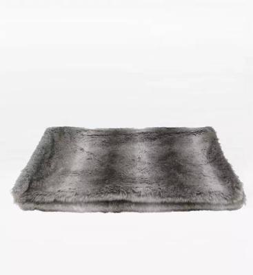 China Mink Throw Solid Color Sofa Bedspread Faux Fur Winter Plaid Blankets Insulated Anti-Static Soft Warm Blankets Coral Fleece Flannel Blankets For for sale