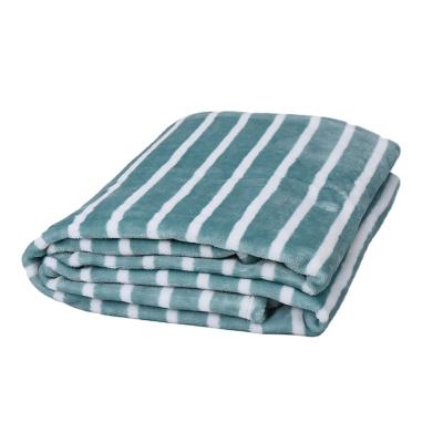 China Anti-Static Lightweight Thin Mechanical Blanket Plaids Flannel Wash Insulated Super Warm Soft Blankets Throw Over Bed Sofa/Travel Solid Patchwork Bedspread for sale