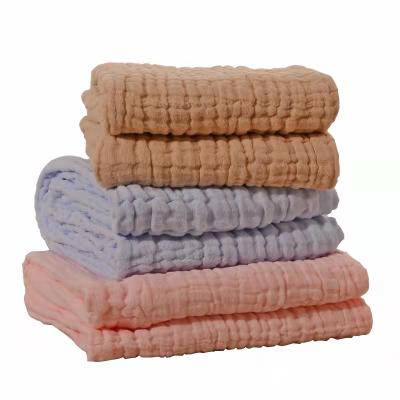 China Viable 6 Layers Baby Blankets Newborn Muslin Wraps Custom Blanket Bebe Baby Bedding Swaddle for sale