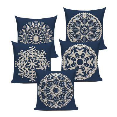 China Boho Cushion Cover DIY Mandala Pillow Cover Cushion Cover for Sofa Home Decor Fancy Modern Home Decor Gift for sale