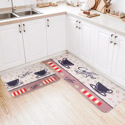 China Modern Simplicity Cartoon Non-slip Kitchen Mat Nordic Carpet Long for Entrance Washable Mat Living Room Floor Area Rugs Bathroom Home Decor for sale