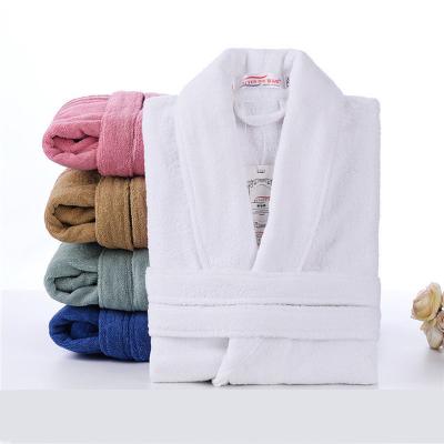 China 100% Men's and Women's Bathrobe High Quality Cotton Lovers Toweling Terry Robe Unisex Soft Male Nightrobe Sleepwear Soft Male Casual Home Bathrobe for sale