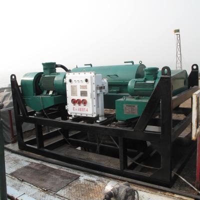 China Liquid Solid Separation Customized Oilfield Drilling Rig Mud Decanting Centrifuge for sale