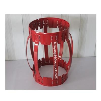 China Oilfield API 10D Q1 Unwelded Cementing Tools Arc Spring Hinged Centralizer Casing For Oil Cementing Wells for sale