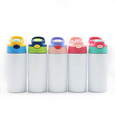 China Viable Us Warehouse 12oz 350ml Sippy Cup Child Tumbler Blanks 304 Stainless Steel Sublimation Stainless Steel Straight Water Tumbler for sale