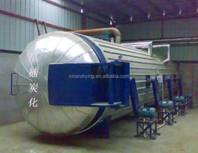 China Wood Thermal Modification Wood Dryer Composite Cylinder Wood Dryer for sale