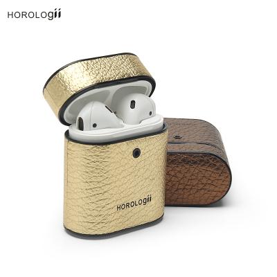 China For Airpods Hiram Beron For Italian Cow Leather Men Accessories Luxury Designer Wholesale Dropship To AirPods Deals 2021 for sale