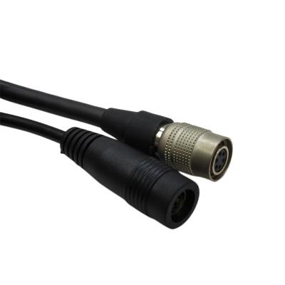 China Manufacturer Professional Industrial Camera Power Cable Connecting Cable 6 Pin With Standard DC Head Camera Power Cable for sale