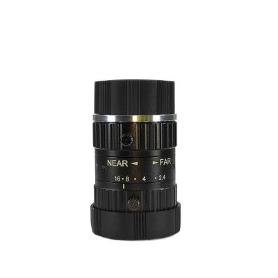 China Optical Lens C-mount 12MP 16mm Optical Industrial Camera Lens For Computer Vision for sale