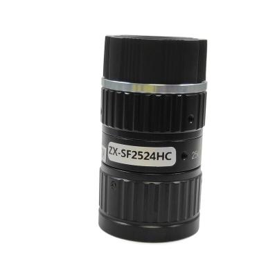 China Low Distortion 12MP 25mm Optical C-mount High Resolution Computer Vision Industrial Optical Lens for sale