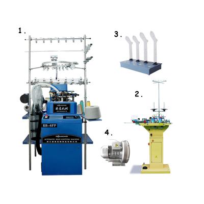 China Factory Fully Automatic Computerized Hosiery Making Knitting Machine Equipment Sock Production Line Cheap Price For Sale for sale