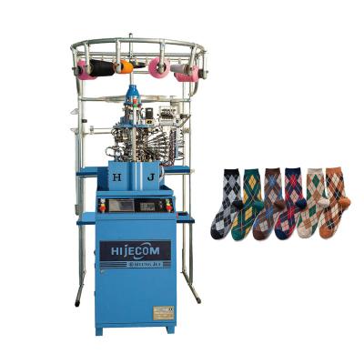 China Factory custom fully computerized automatic double cylinder sock knitting machine sale for sale