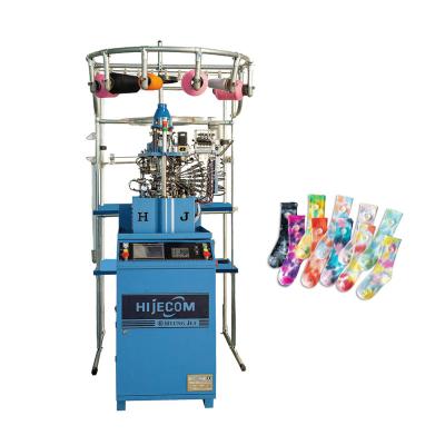 China Factory Circular Computerized Double Cylinder Socks Knitting Machine Manufacturer For Make Socks for sale