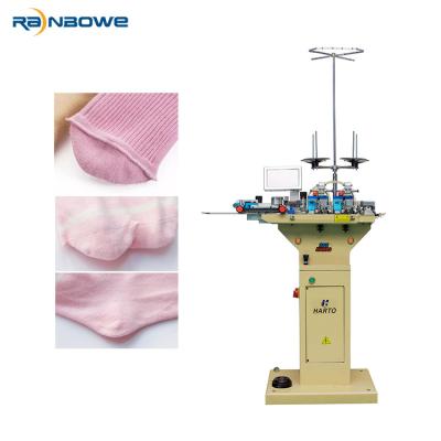 China High speed and stable hui teng performance automatic toe tying socks tying machine rainbowe brand bset selling model for sale