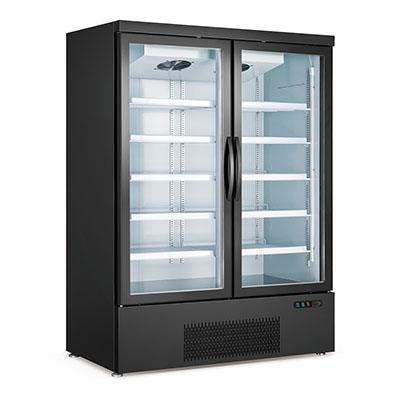 China Large Upright Stable Single-Temperature Display Door Single-Temperature Supermarket Single/Double/Triple Glass Refrigerator for sale