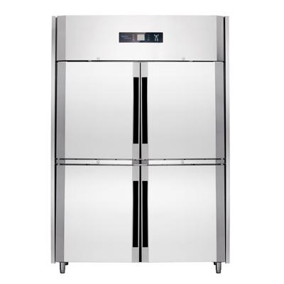 China Single-temperature Multi-door Food Grade Stainless Steel Kitchen or Restaurant Equipment Refrigerator and Freezer for sale