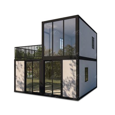 China Modern Luxury Dorm House Modern Student Container Frame Prefab Home Flat Pack Containers for sale