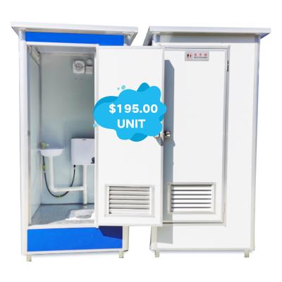 China 2020 low cost modern prefab mobile bathroom public outdoor portable toilet for sale for sale