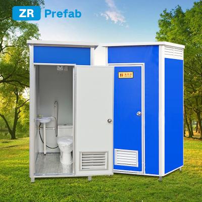 China Factory Price Modern Easy Installation Public Toilet Outdoor Movable Portable Temporary Sitting Room for sale