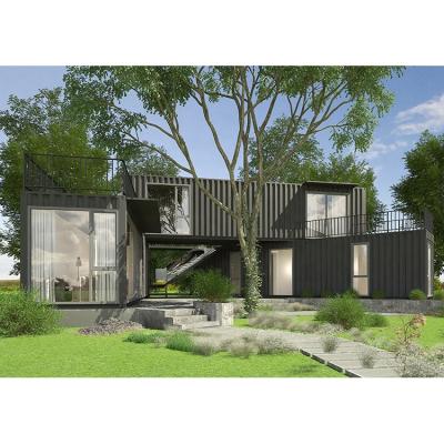 China Luxury Prefab Modern Tourism Shipping Container Villas Durable Shipping Container for sale