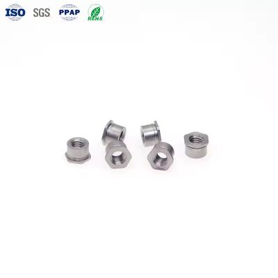 China OEM China stainless steel iron hex pressing rivet screw hex screw macadamia cracker machine packaging nut for sale