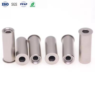 China Stainless Steel Passivation Knurl Bearing Puller Customized Self Aligning Ball Sleeve Bearing for sale