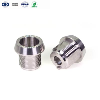 China Intelligent CNC Stainless Steel Parts Cylinder Nut Housing Nut Non Standard  CNC Machined Parts for sale