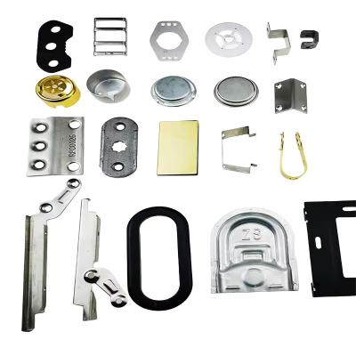 China Custom Stamping Steel Stamped Parts Versatile koperlegeringen OEM-service voor oplossingen voor metaalbewerking Te koop