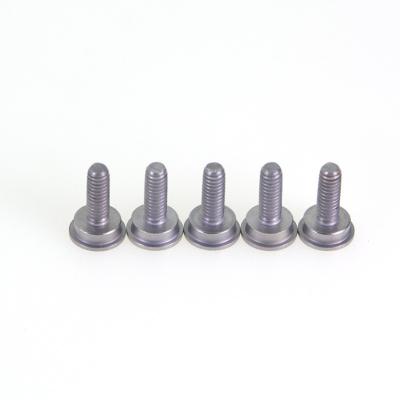 China Plum Blossom Groove Step Screw Grade 10.9 Stainless Steel Fasteners Flat Head Steel for sale