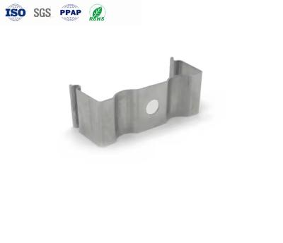 China Customized Metal Stamping Parts Plating Zn Surface Stainless Steel Clips Sheet CAD Drawing for sale