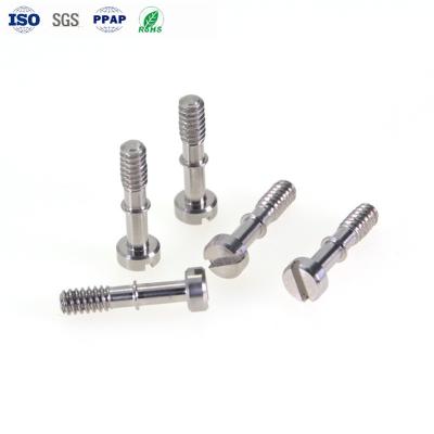 Κίνα 316 Χάλυβα από ανοξείδωτο Custom Fasteners One Word Slotted Captive Screw Flat Head προς πώληση