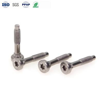 China Half Thread Custom Fasteners 4mm - 400mm Stainless Steel Torx Limit Screw for sale