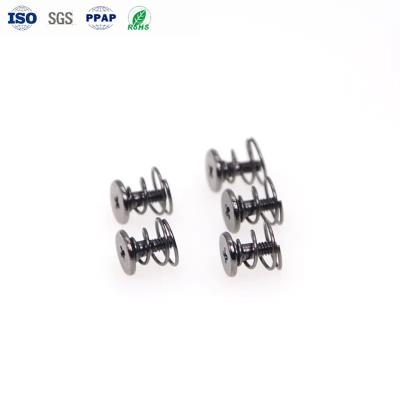 China Spring Mini Screws For Electronics M1.2 Black Computer Mother Board Screws for sale