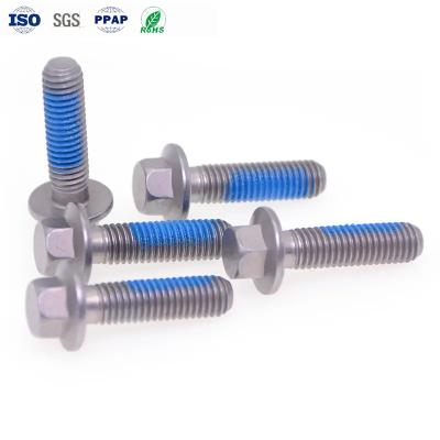 Κίνα Προσαρμοσμένο M8 Flanged Hex Head Bolt SCM435 Hex Flange Screw Steel 8.8 10.9 12.9 βαθμός προς πώληση